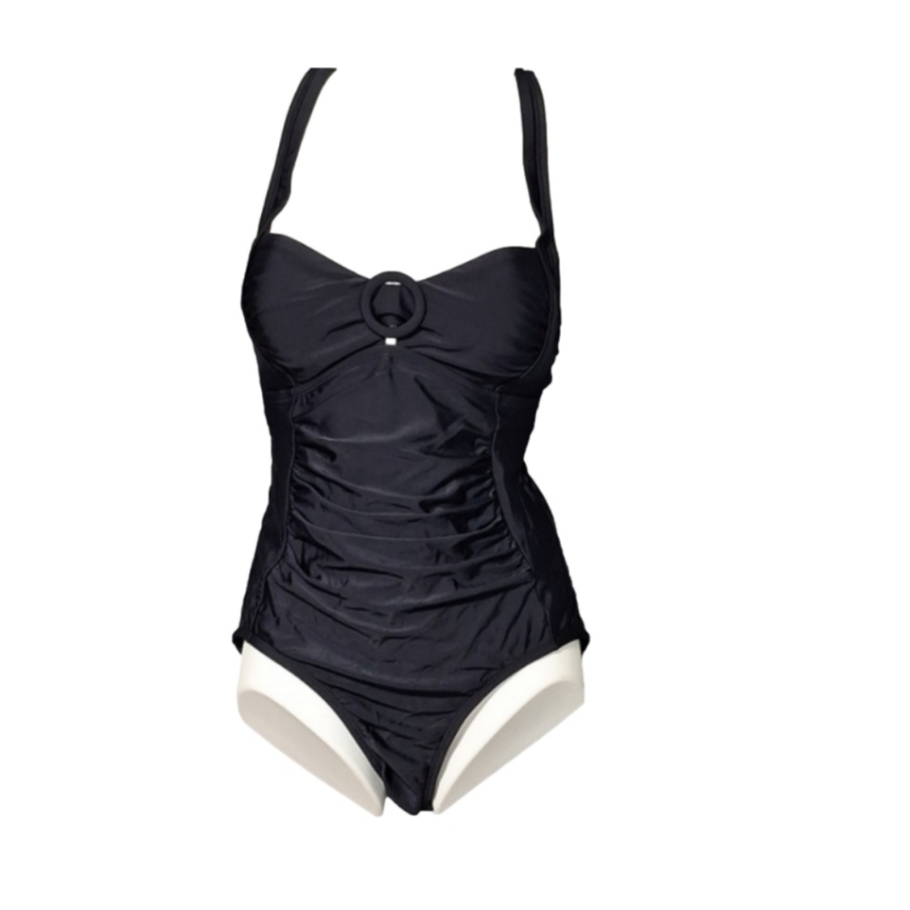Kona Sol One Piece Swimsuit Black